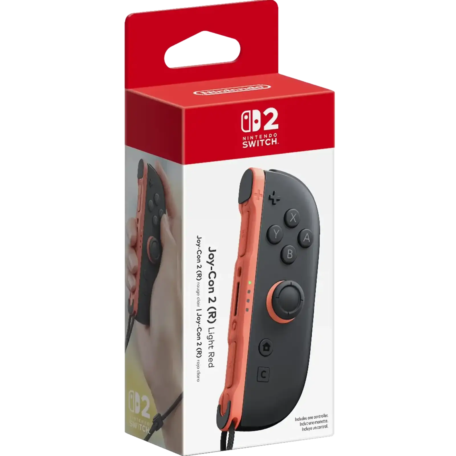 Геймпад Nintendo Joy-Con 2 (R) Light Red (045496321406)