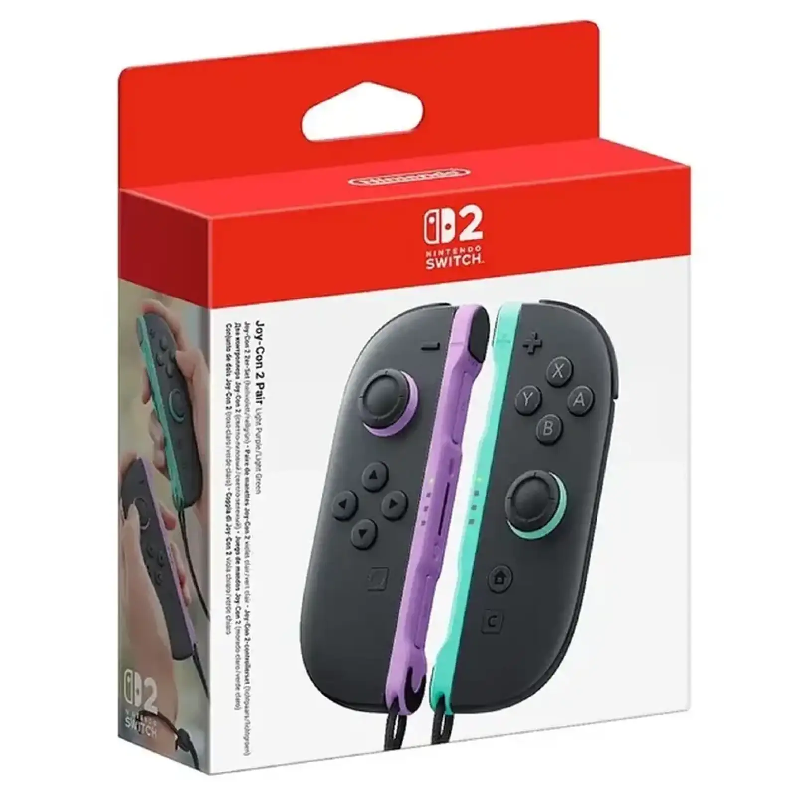 Геймпад Nintendo Joy-Con 2 Controllers Light Purple/Light Green (045496321833)