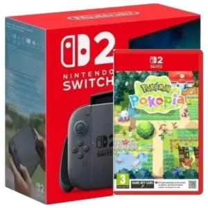 Игровая консоль Nintendo Switch 2 Black Pokemon Pokopia Bundle (045496337445)