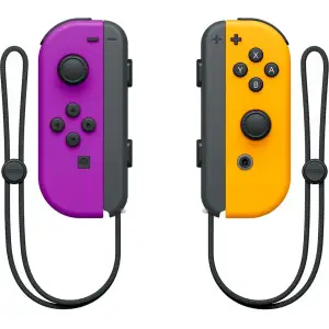 Геймпад Nintendo Switch Joy-Con Controllers Neon Purple/Neon Orange (045496431310)