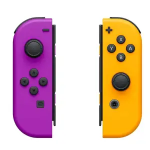 Геймпад Nintendo Switch Joy-Con Controllers Neon Purple/Neon Orange (045496431310)
