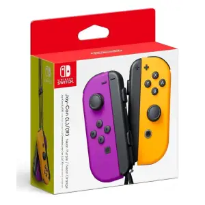 Геймпад Nintendo Switch Joy-Con Controllers Neon Purple/Neon Orange (045496431310)