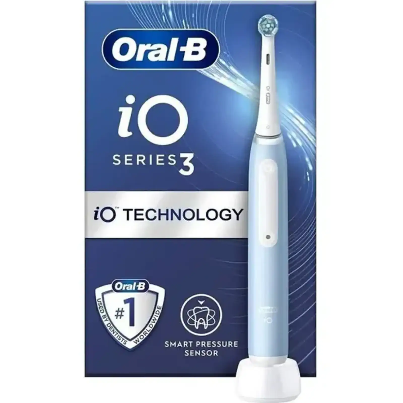Електрична зубна щітка Oral-B iO Series 3 (iOG3.3T6.0) Blue (08006540961490)