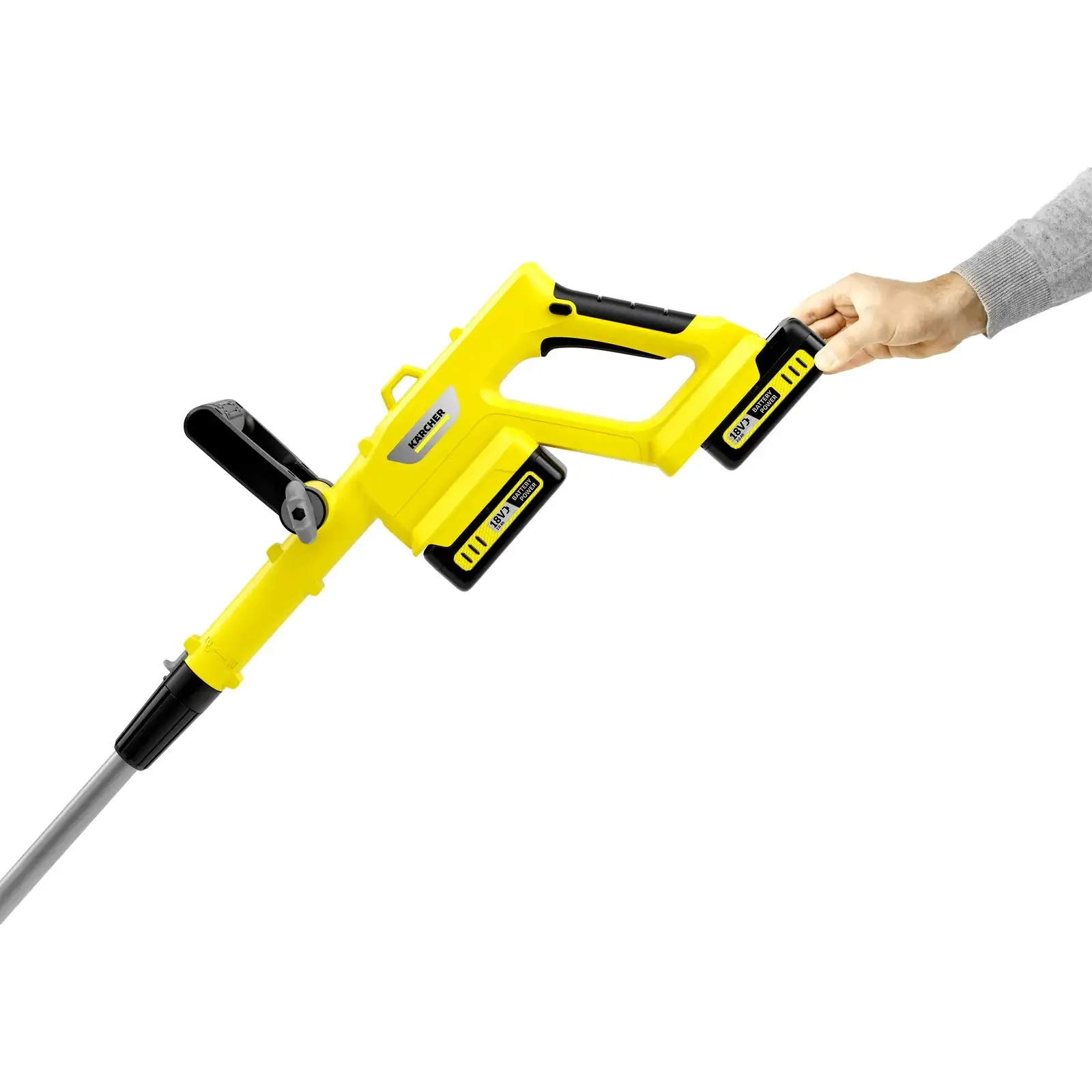 Триммер садовый аккумуляторный Karcher LTR 3-18 Dual Battery Set (1.445-451.0) UA