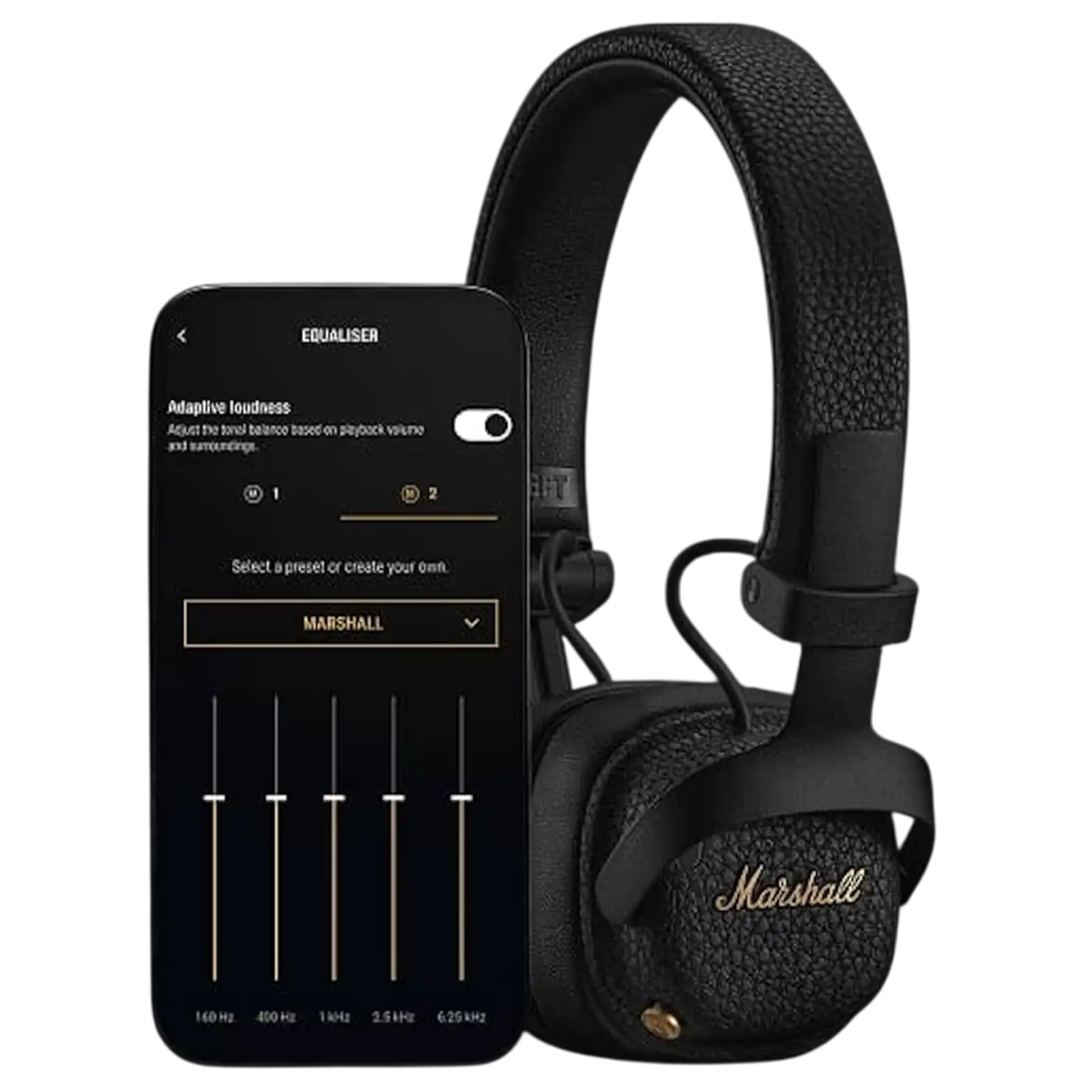 Наушники Marshall Milton A.N.C. Black (1008039)