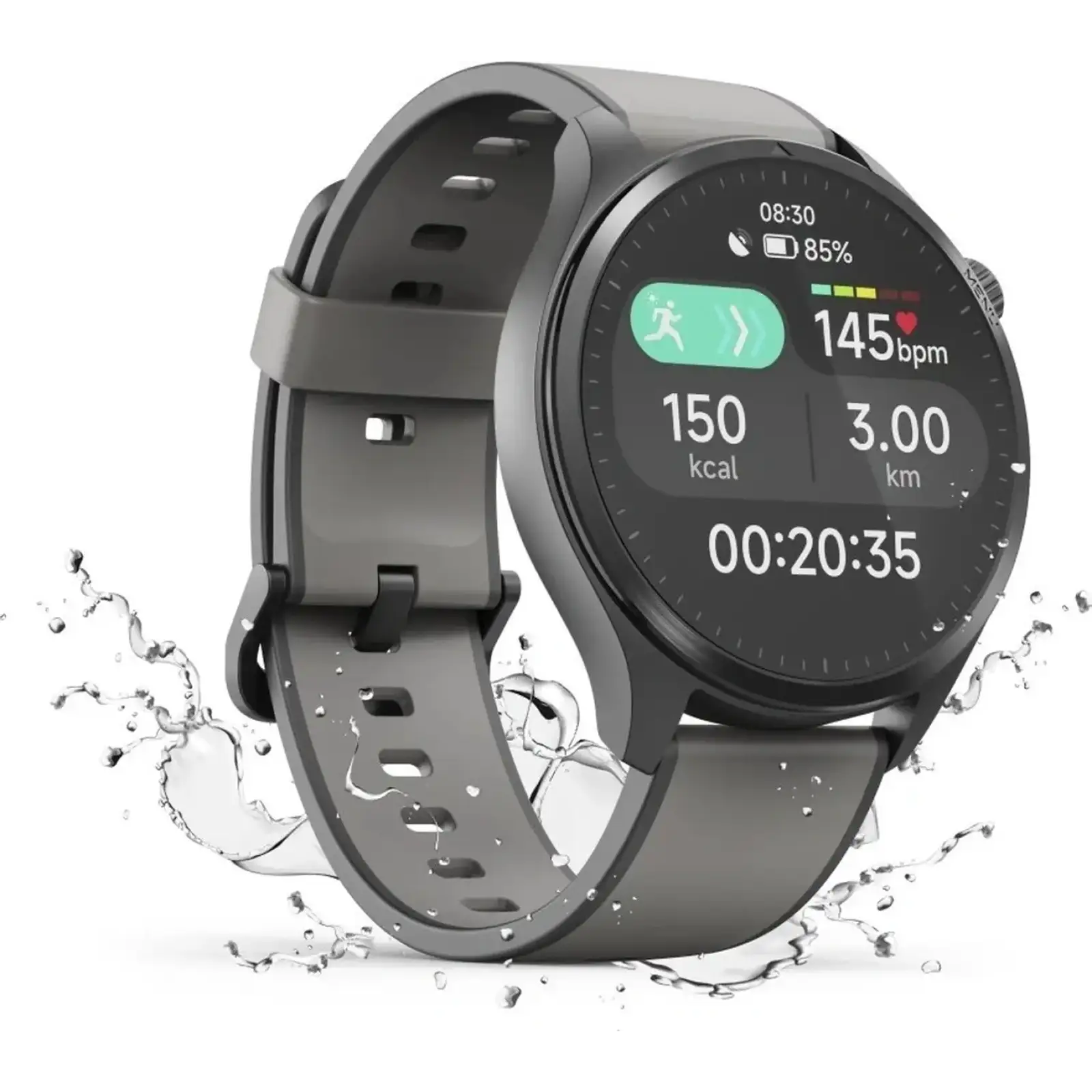 Смарт-часы Hama Fit Smartwatch 9000 Grey (178627)
