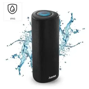 Портативна колонка Hama Pipe 3.0 Bluetooth Speaker Black (188202)