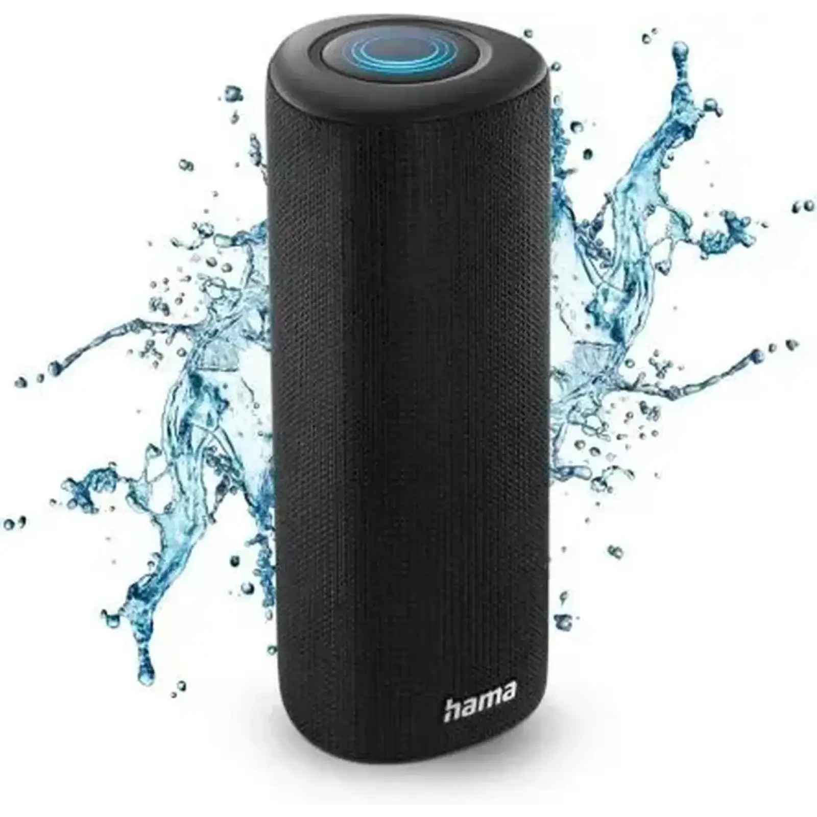 Портативна колонка Hama Pipe 3.0 Bluetooth Speaker Black (188202)