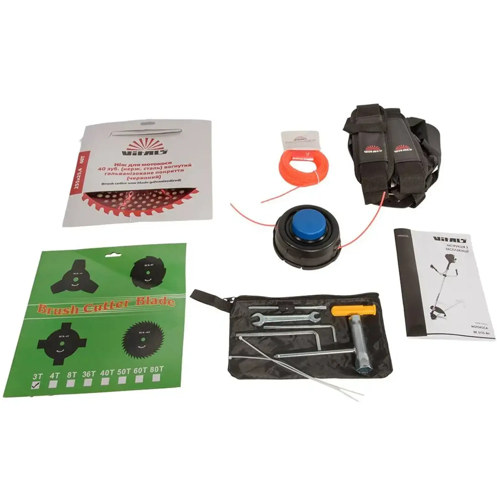 Триммер садовый бензиновый Vitals BK 3110-4n (243545) UA