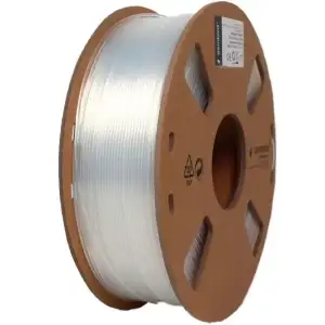 Филамент пластик Gembird ABS 1.75mm Transparent (3DP-ABS1.75-01-TR) UA