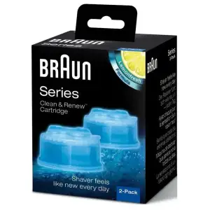 Картридж для очистки бритвы Braun CCR2 Clean & Renew (4987176176677)