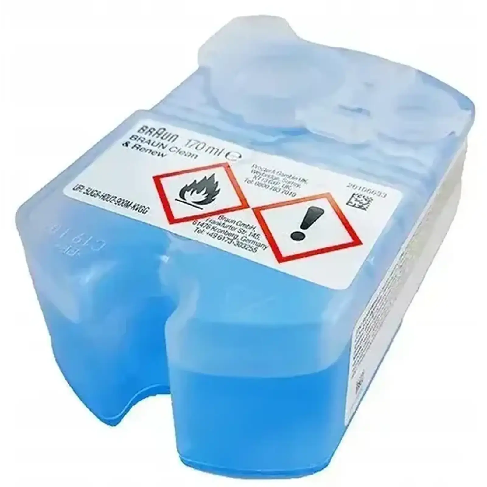 Картридж для очищення бритви Braun CCR2 Clean & Renew (4987176176677)