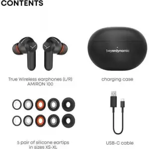 Наушники Beyerdynamic Amiron 100 TWS Black (531477)