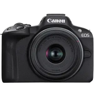 Фотоапарат Canon R50 + RF-S18-45mm f/4.5-6.3 IS STM RU Black (5811C033)