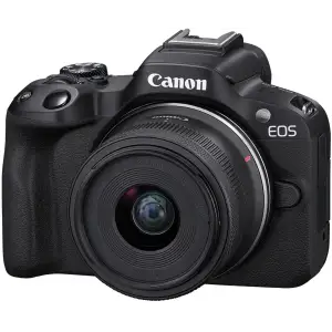 Фотоапарат Canon R50 + RF-S18-45mm f/4.5-6.3 IS STM RU Black (5811C033)