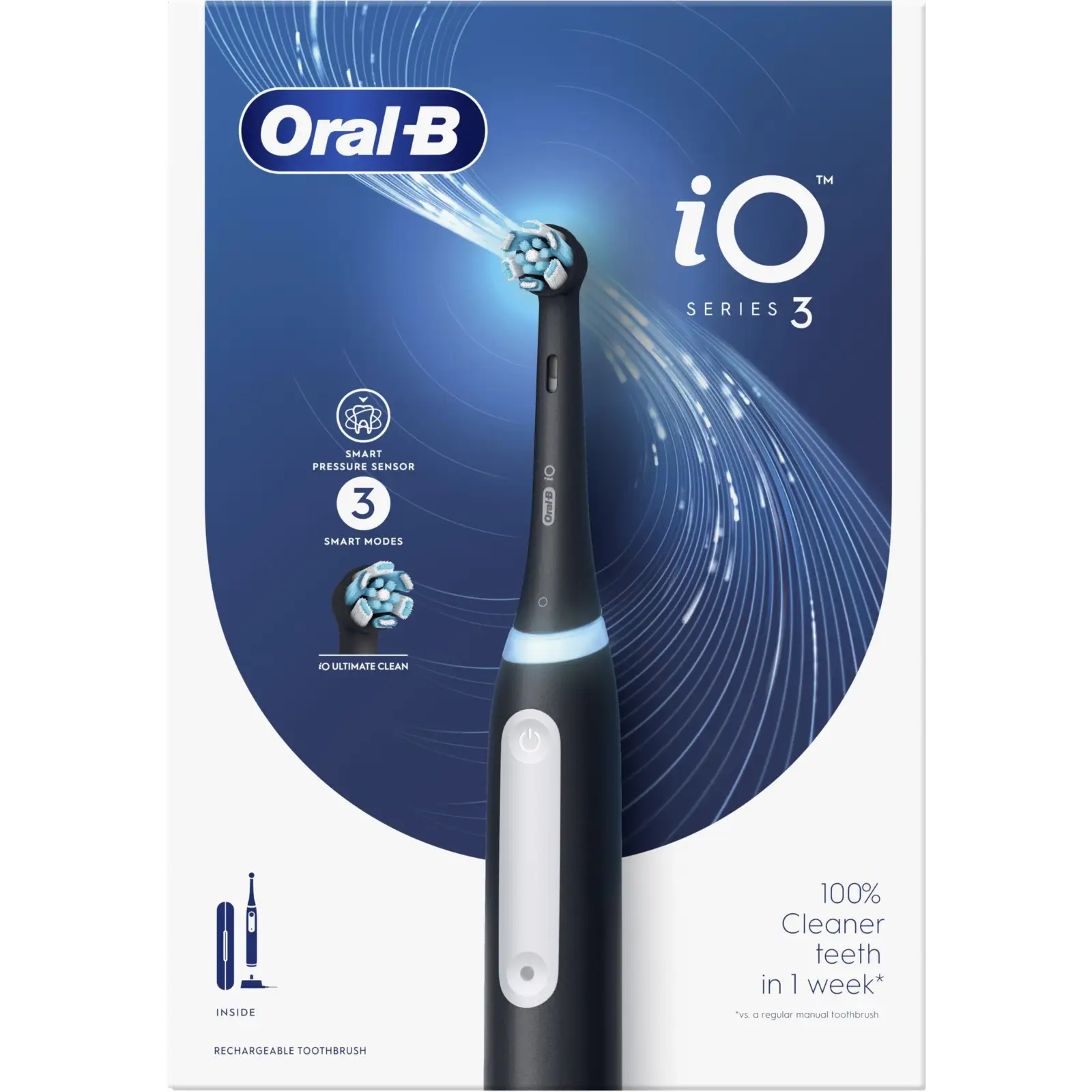 Електрична зубна щітка Oral-B iO Series 3 (iOG3.1B6.2K) Black (8006540731536)