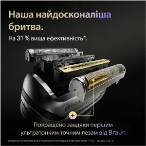 Электробритва мужская Braun Series 9 Pro+ 9615s