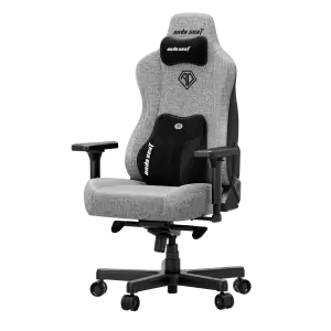 Кресло для геймеров Anda Seat Kaiser 3E XL Grey Fabric (AD23YC-XL-09-G-CF-G01) UA