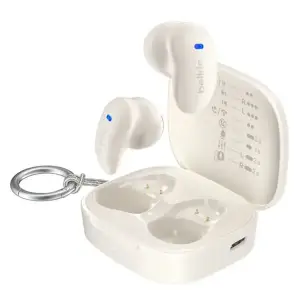 Навушники TWS Belkin Soundform Anywhere True Wireless Sand (AUC014HQCR) UA