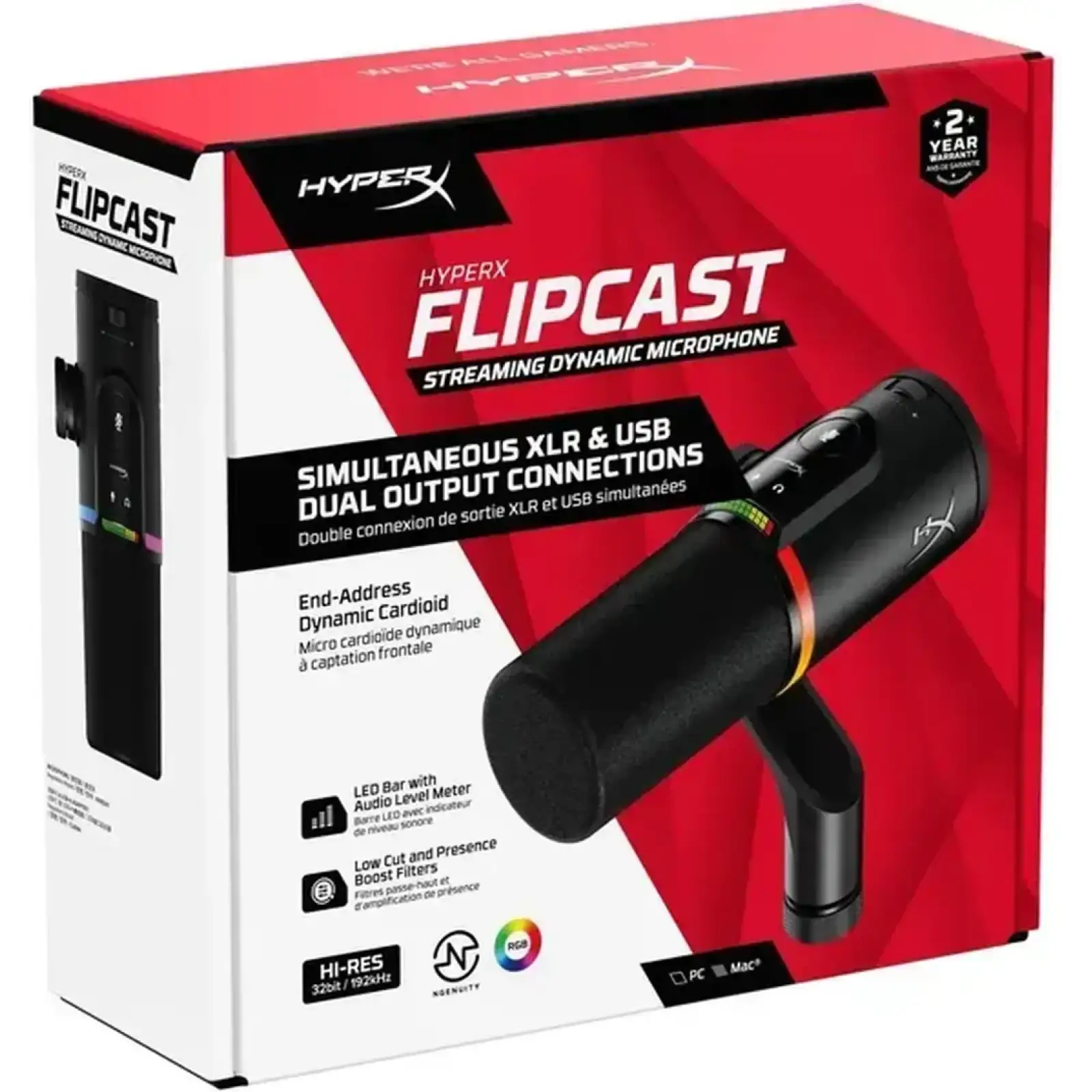 Микрофон HyperX FlipCast Black (B2CM1AA)