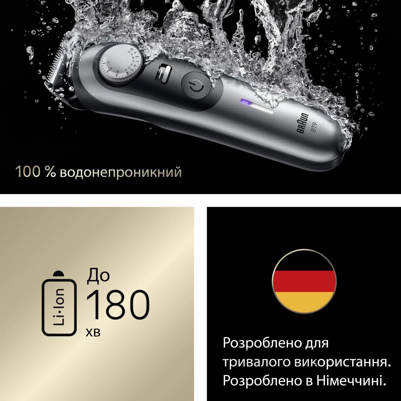 Тример Braun Series 9 BT 9520