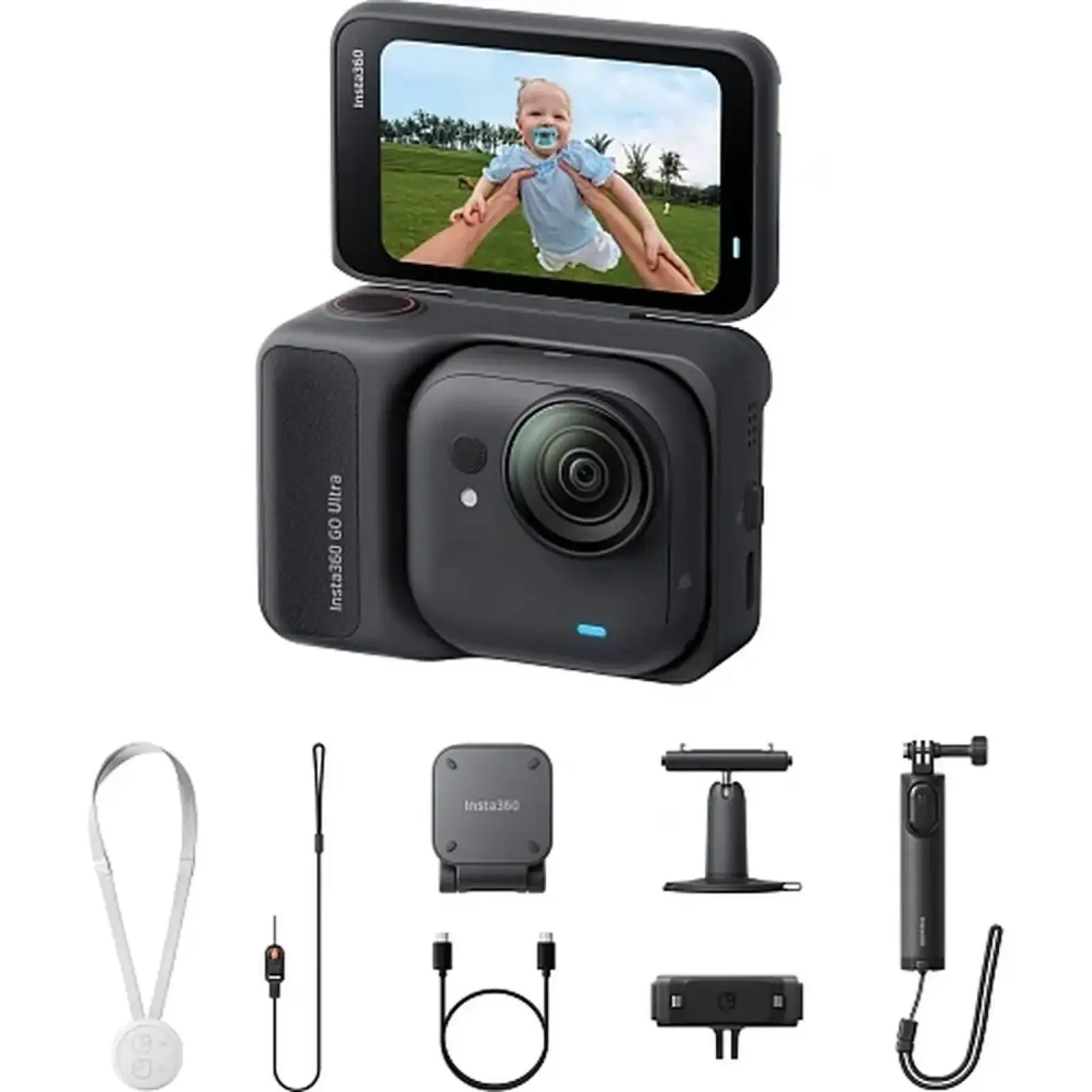 Екшн-камера Insta360 GO Ultra Creator Bundle Black (CINSABEA-BDL)