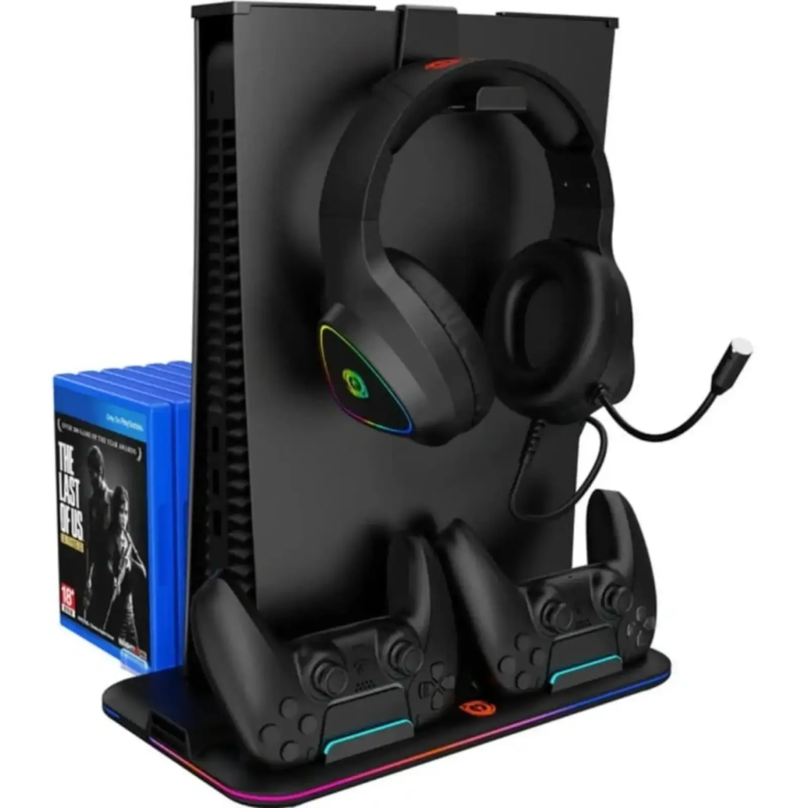 Підставка для консолі Canyon CS-5 for PS5 Black (CND-CSPS5B) UA