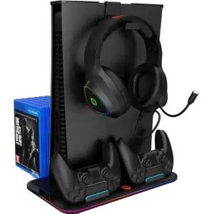 Підставка для консолі Canyon CS-5 for PS5 Black (CND-CSPS5B) UA
