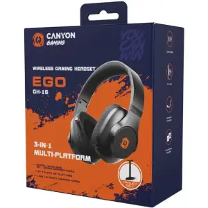 Наушники Canyon Ego GH-13 GH-16 Black (CND-SGHS16B) UA
