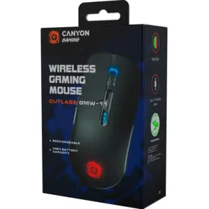 Миша Canyon Cutlass GMW-11 Black (CND-SGMW11B) UA