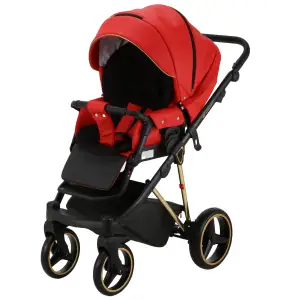 Коляска 2 в 1 Adamex Cristiano Special Edition CR-313 Red UA