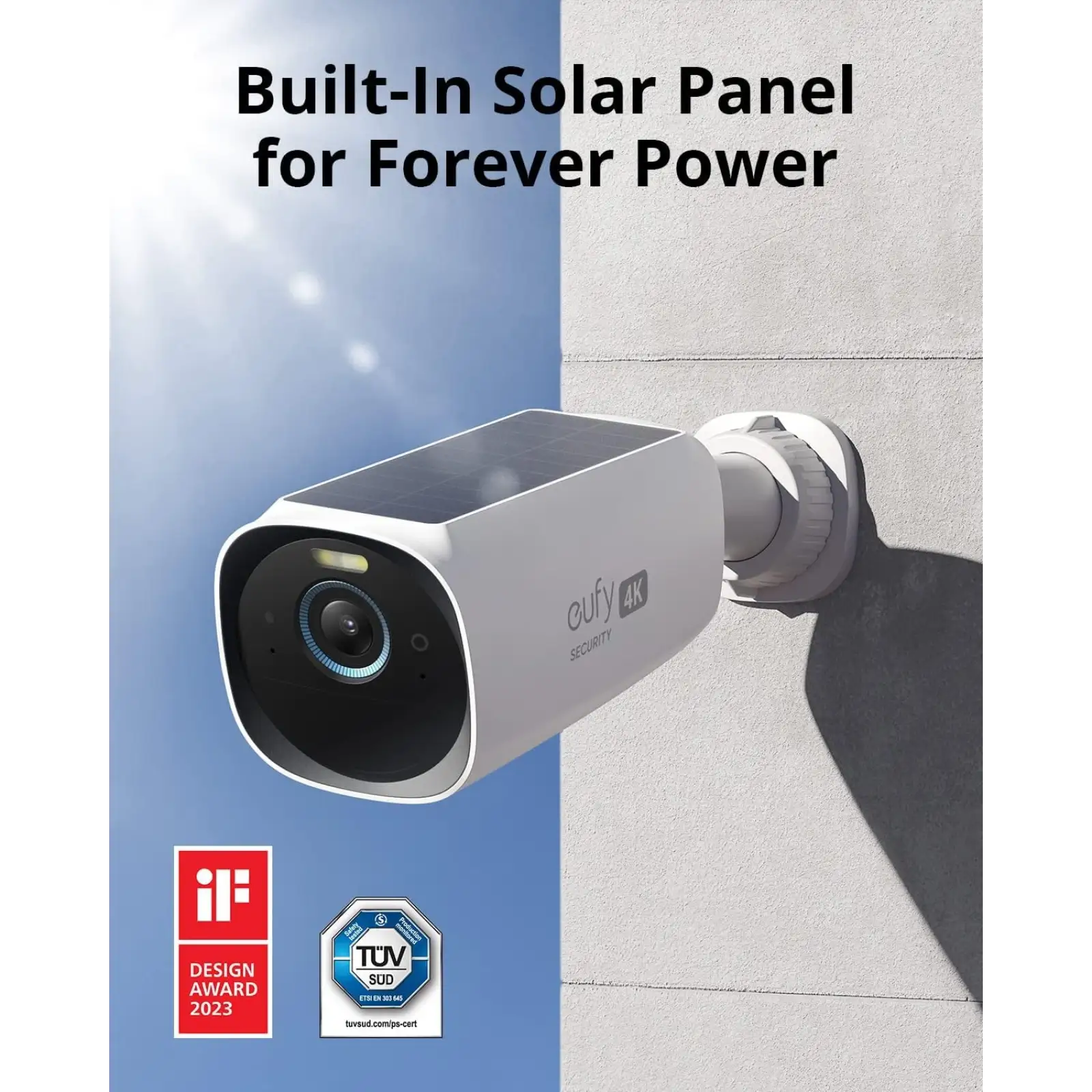Комплект видеонаблюдения Eufy EufyCam S330 (eufyCam 3) 4 - Cam Kit