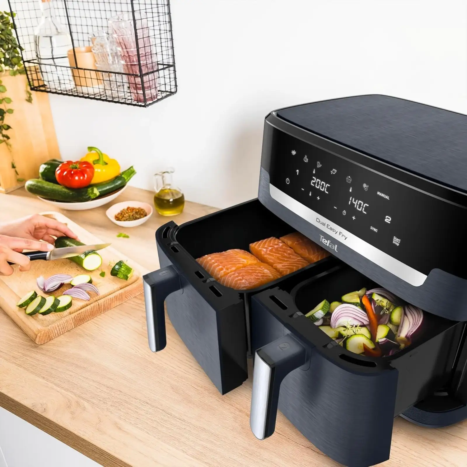 Мультипіч Tefal Dual Easy Fry XXL EY942BE0