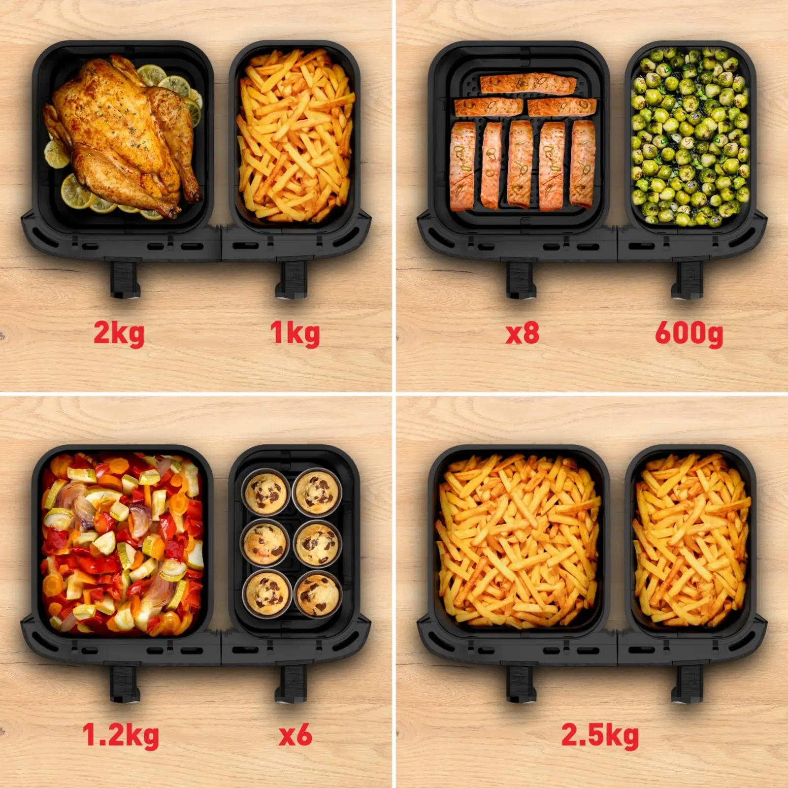 Мультипіч Tefal Dual Easy Fry XXL EY942BE0