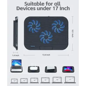 Підставка для охолодження ноутбука AISUNKUTECH F3 Ultra