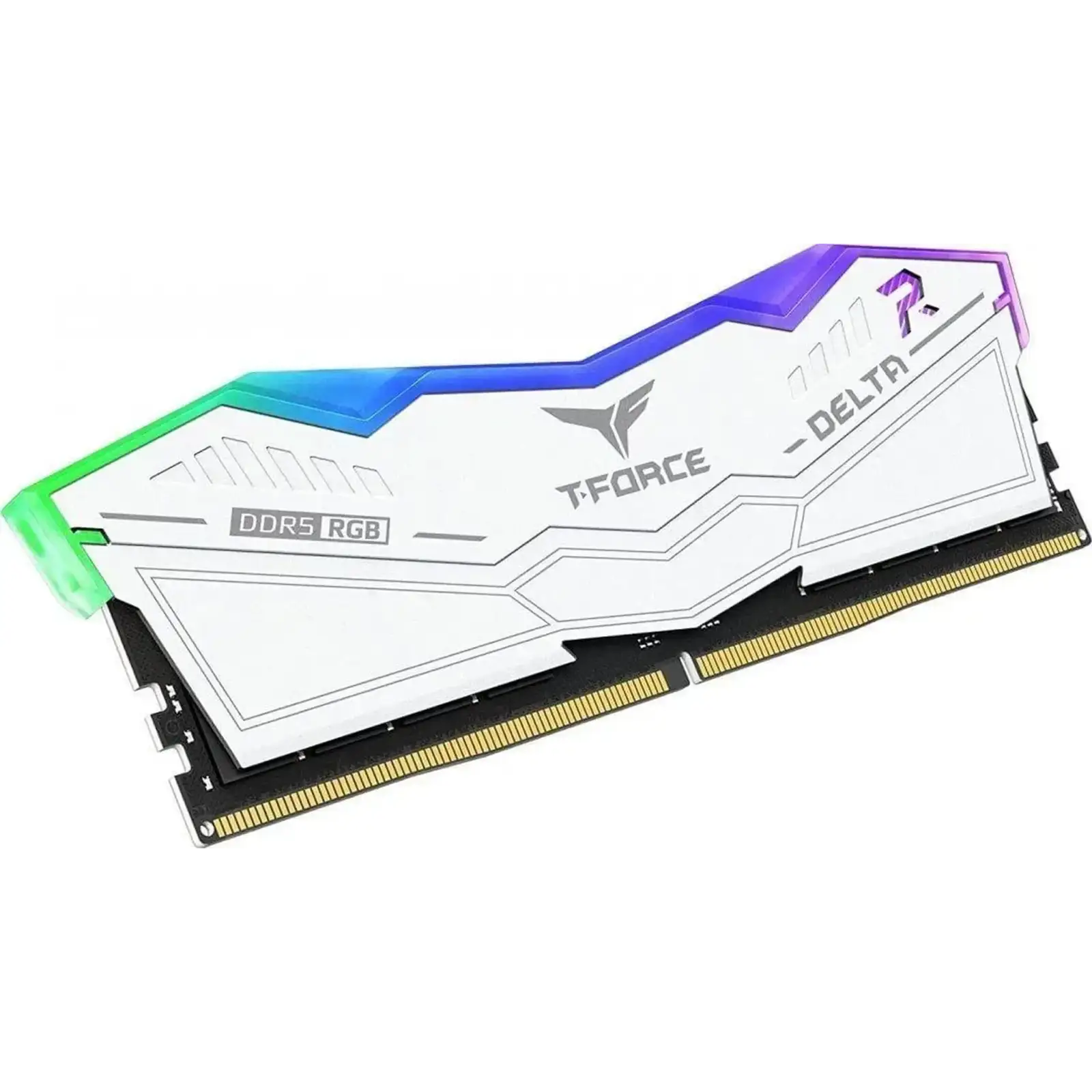 Оперативная память Team 32 GB (2x16GB) DDR5 6000 MHz T-Force Delta RGB White (FF4D532G6000HC38ADC01)