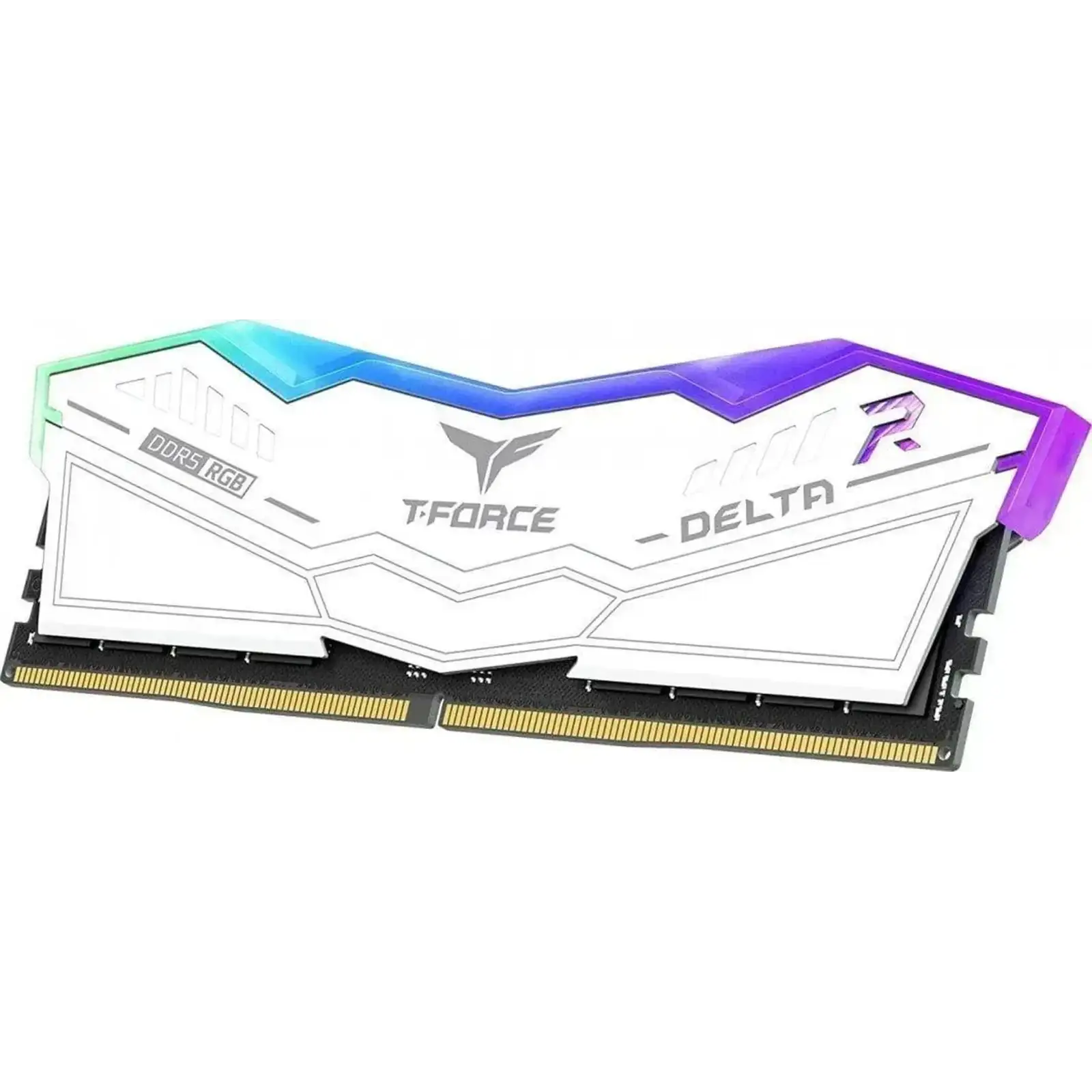 Оперативная память Team 32 GB (2x16GB) DDR5 6000 MHz T-Force Delta RGB White (FF4D532G6000HC38ADC01)