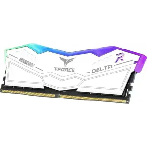 Оперативная память Team 32 GB (2x16GB) DDR5 6000 MHz T-Force Delta RGB White (FF4D532G6000HC38ADC01)