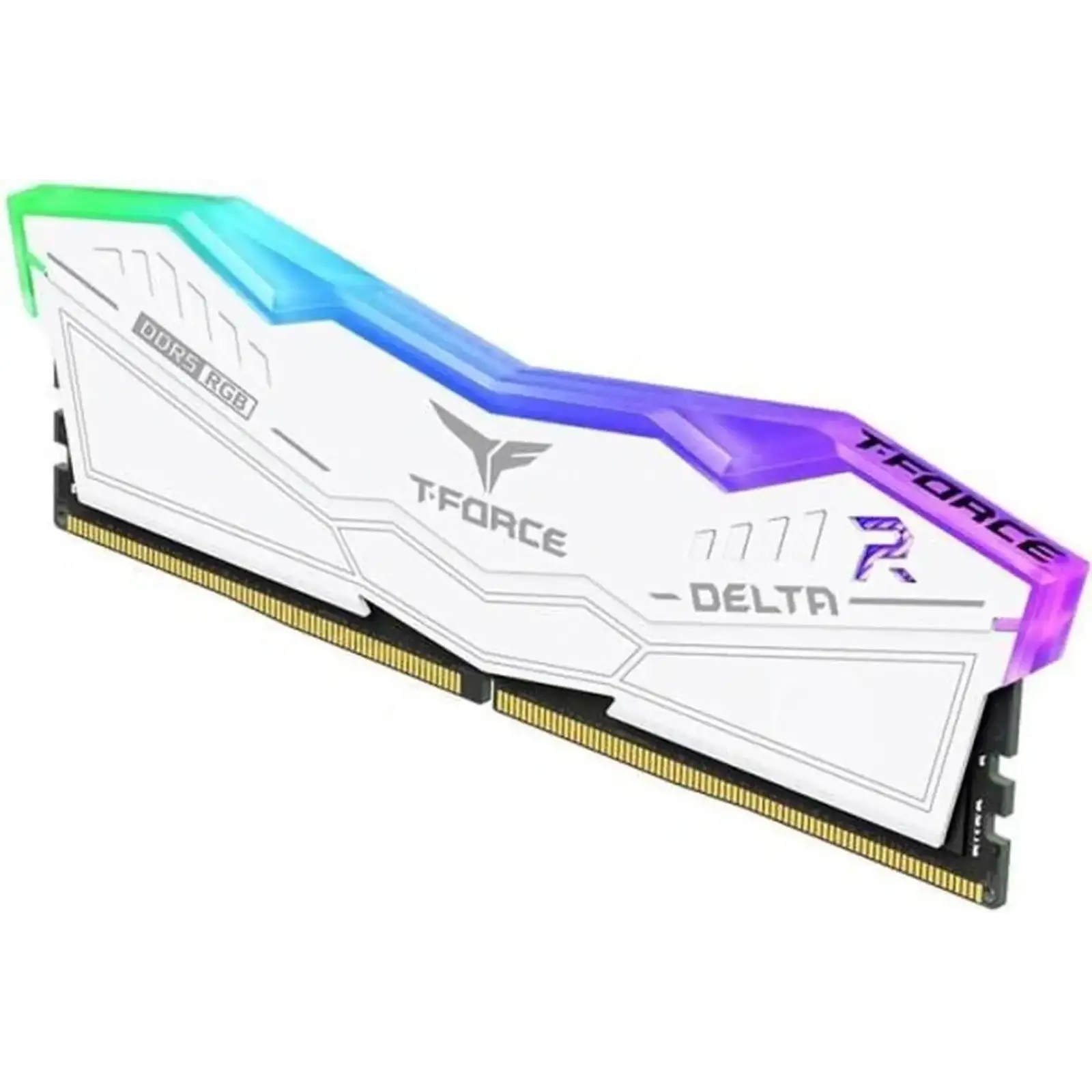 Оперативная память Team 32 GB (2x16GB) DDR5 6000 MHz T-Force Delta RGB White (FF4D532G6000HC38ADC01)