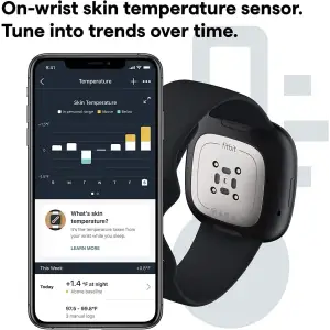 Смарт-годинник Fibit Sense Advanced Smartwatch with Tools Heart Healt