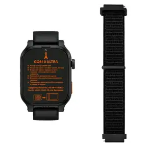 Детские часы AmiGo GO810 ULTRA 4G GPS Black UA