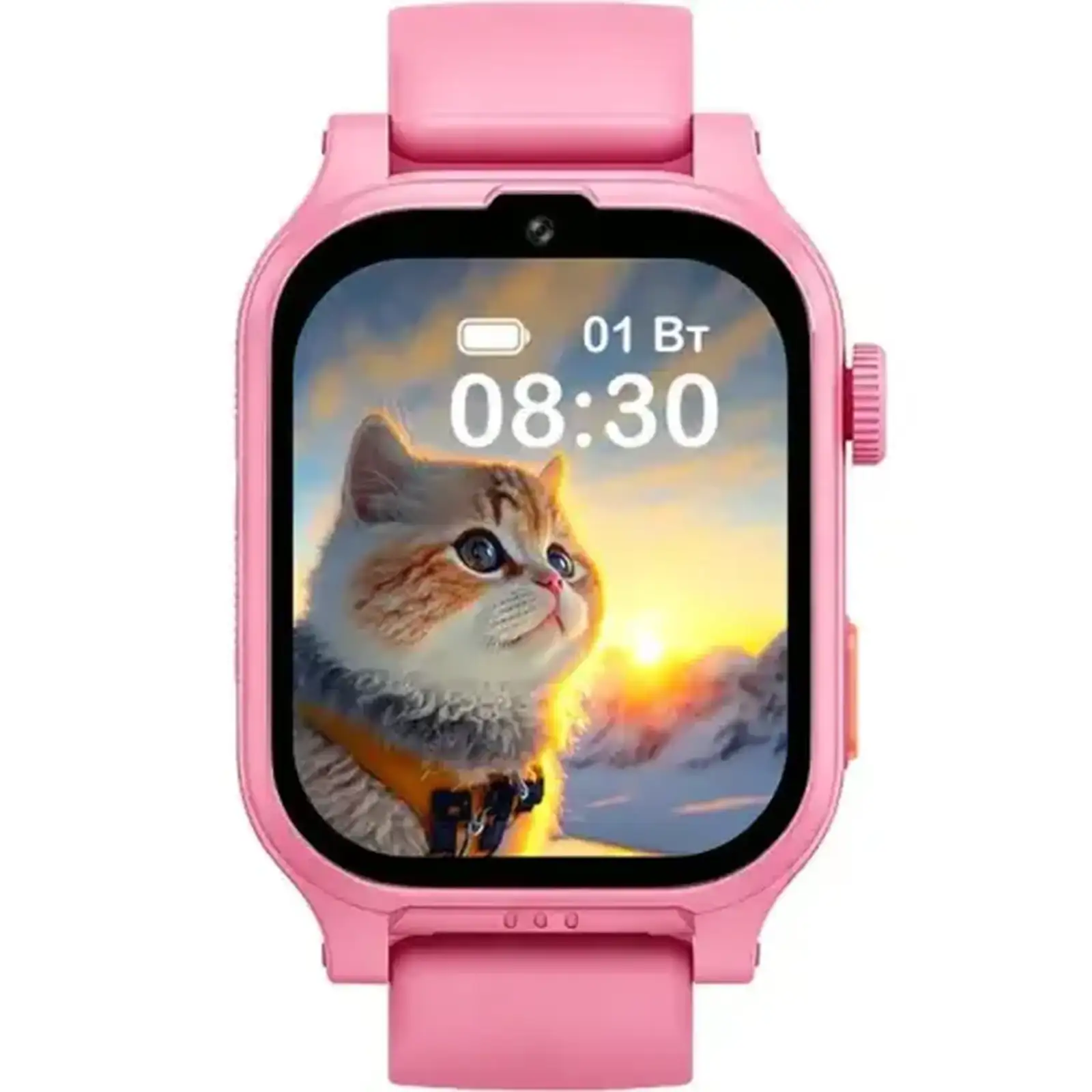 Детские часы AmiGo GO810 ULTRA 4G GPS Pink UA