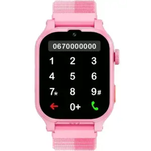 Детские часы AmiGo GO810 ULTRA 4G GPS Pink UA