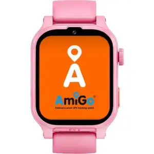 Детские часы AmiGo GO810 ULTRA 4G GPS Pink UA