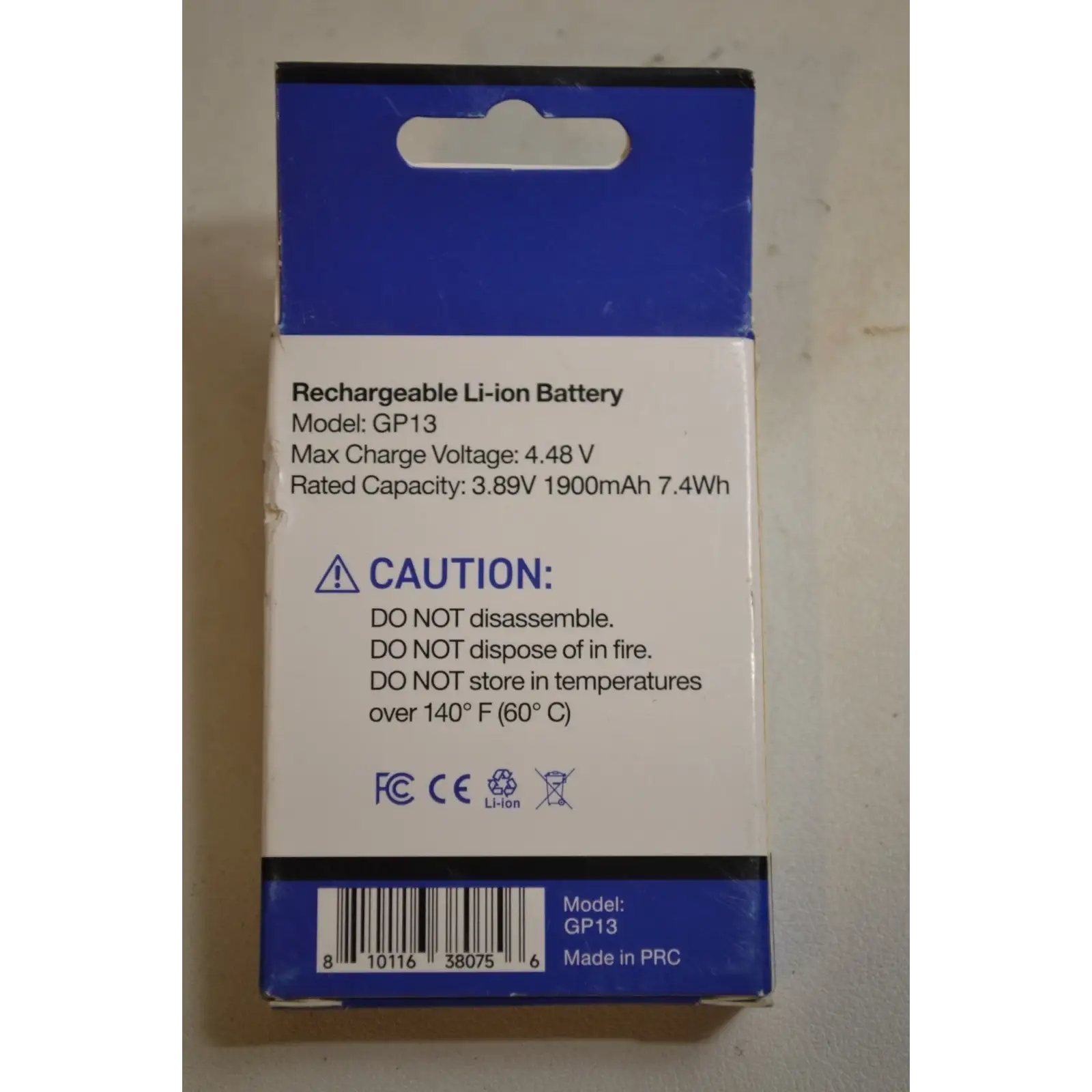 Акумулятор HALCYON Replacement Battery GP13 Li-ion Battery For GoPro HERO 13