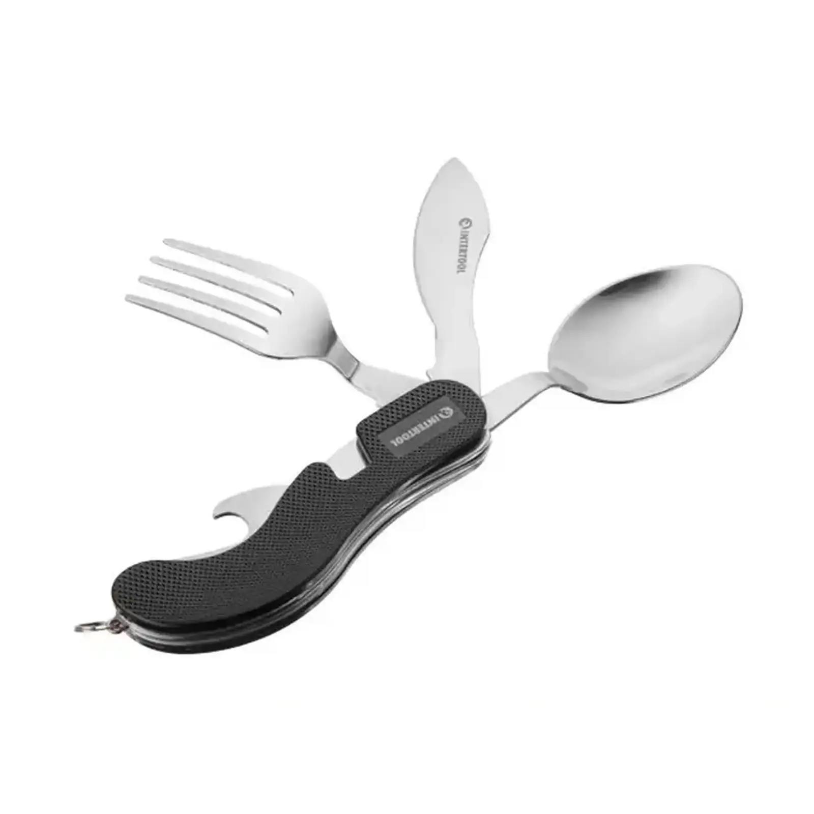 Мультиінструмент туристичний, 5 в 1, чохол INTERTOOL (HT-0543) UA