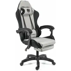 Игровое кресло Holmer GCH-03 Size L Fabric Gray/Black UA