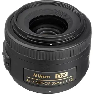 Объектив Nikon AF-S DX Nikkor 35mm f/1,8G Black (JAA132DA)