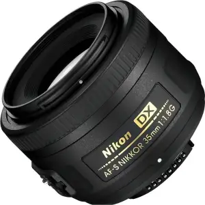 Объектив Nikon AF-S DX Nikkor 35mm f/1,8G Black (JAA132DA)