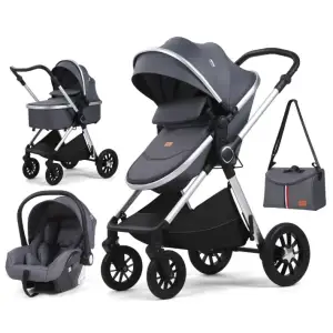 Коляска 3в1 Kidilo H2D Grey UA